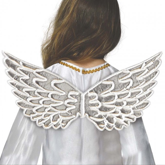 ▷ Comprar Alas ángel plateadas de disfraz