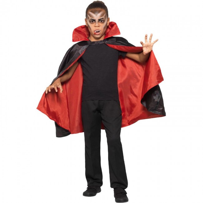 orden Vacilar Respetuoso del medio ambiente ▷ Capa vampiro reversible de disfraz infantil |【Envío Halloween en 24h】