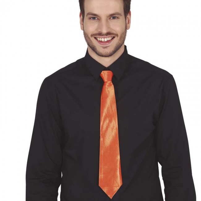 difícil Nathaniel Ward calina ▷ Comprar Corbata naranja de disfraz |【Envío en 24h】