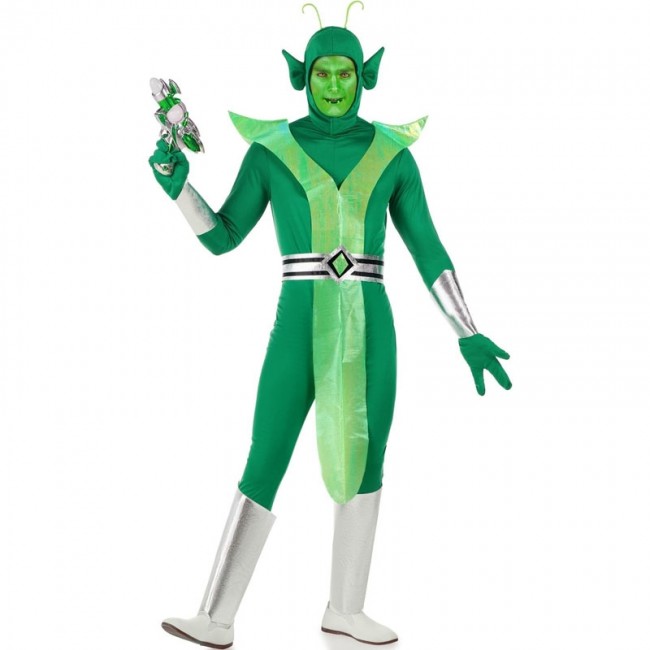 ▷ Disfraz Alien verde para Hombre