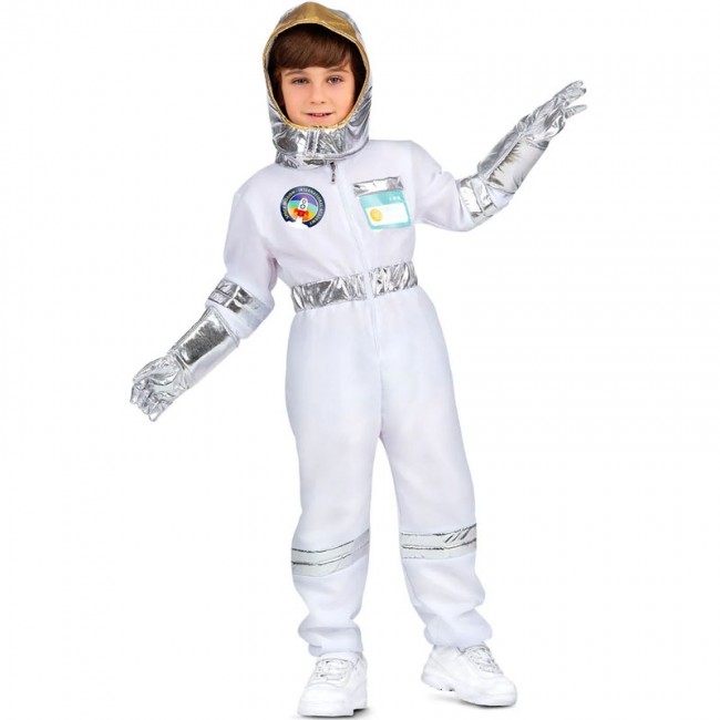 Perpetuo Provisional Prestador Disfraz de Astronauta con accesorios para niños