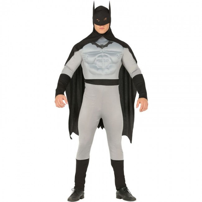 Disfraz Batman para Hombre con músculos - Envío en 24h