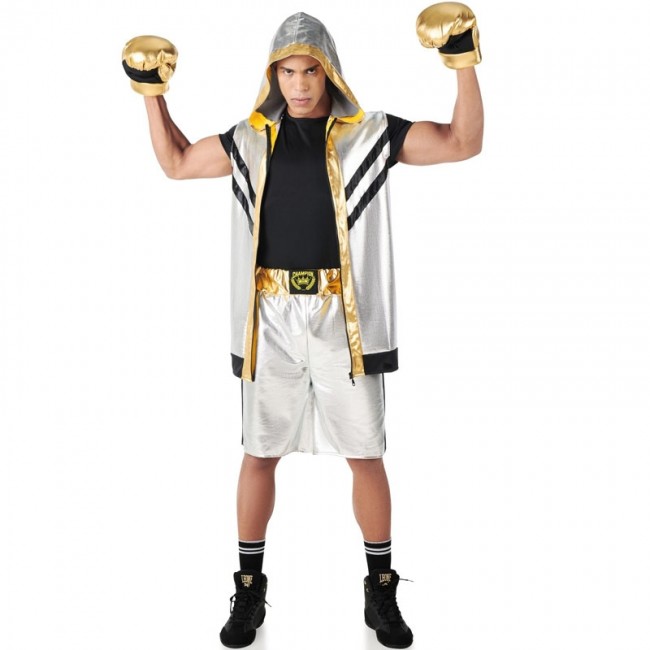 ▷ Disfraz Boxeador Champion para Hombre