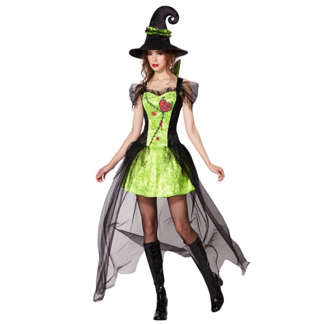 Impresionante Cirugía preposición Disfraz Bruja Verde mujer | Disfraces Halloween en 24h