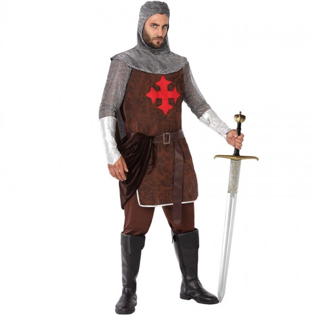 refugiados ángulo Adelaida ▷ Disfraz Caballero Medieval Cruzadas para Hombre【Envío en 24h】