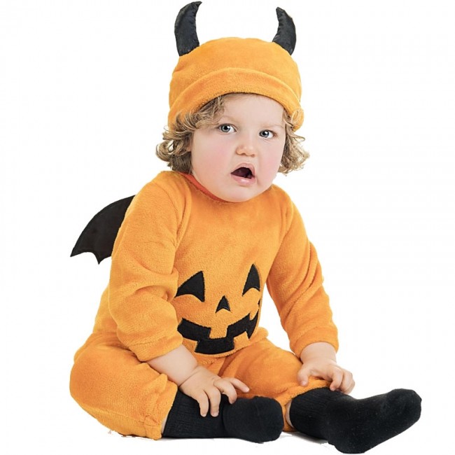 lona mil millones Dictar ▷ Disfraz Calabaza Poseída para Bebé【Envío Halloween en 24h】