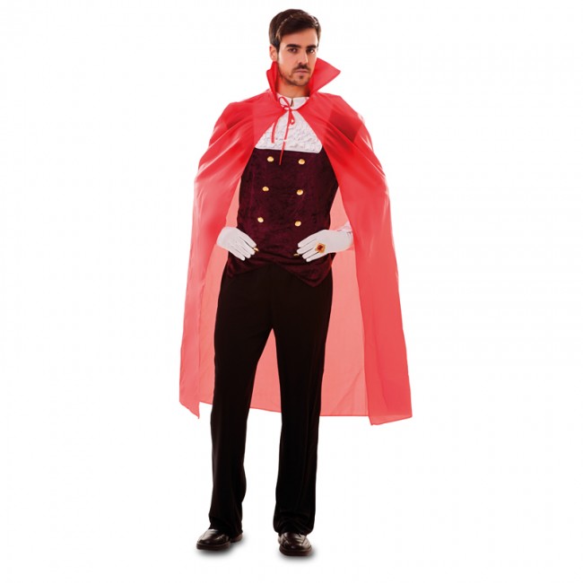 Insistir sentido puesto Disfraz Capa Roja Vampiro adulto | Disfraces Halloween en 24h