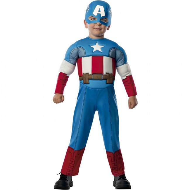 creer Detectable Error ▷ Disfraz Capitán América Marvel para Bebé【Envío en 24h】