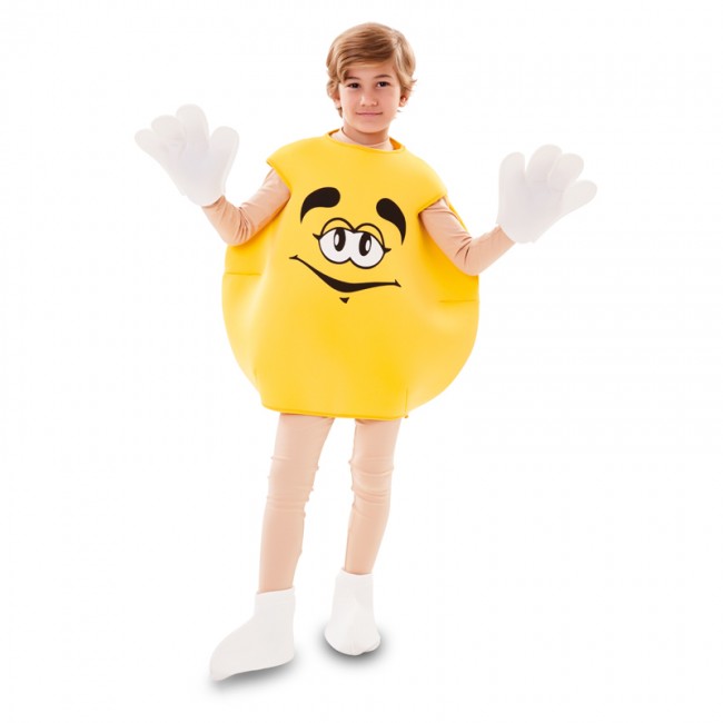 fax Avispón medallista ▷ Disfraz Caramelo Amarillo para Niños |【Envío en 24h】