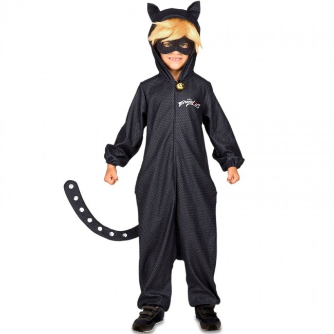 Estrecho Verter Tomar un riesgo ▷ Disfraz pijama Cat Noir para Niño【Envío en 24h】