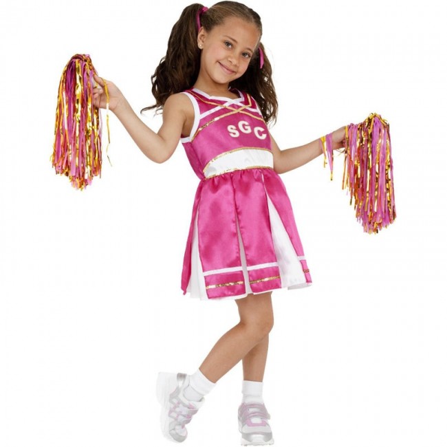 Disfraz Cheerleader animadora niña