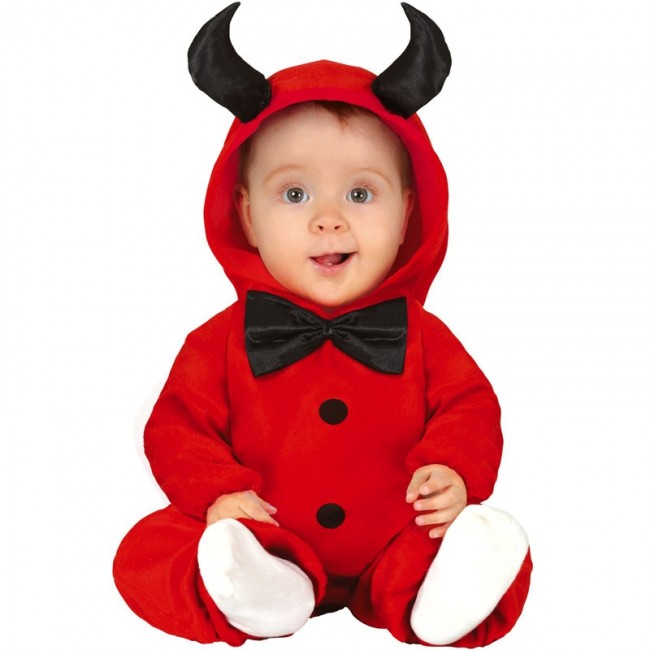 cometer Dar choque ▷ Disfraz Demonio Lucifer para bebé【Envío Halloween en 24h】