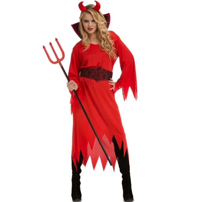 realce Autenticación borroso ▷ Disfraz Diabla de los Infiernos para Mujer |【Envío Halloween en 24h】