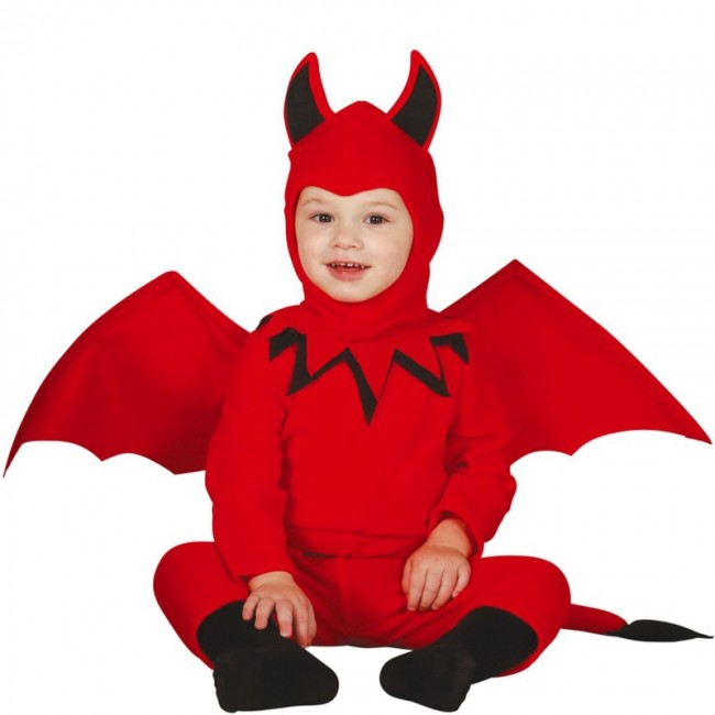 ▷ Disfraz Diablo alado para Bebé |【Envío Halloween en 24h】