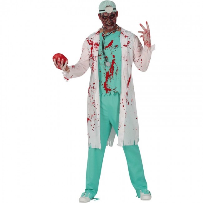 ▷ Disfraz Doctor Zombie para Hombre |【Envío Halloween en 24h】