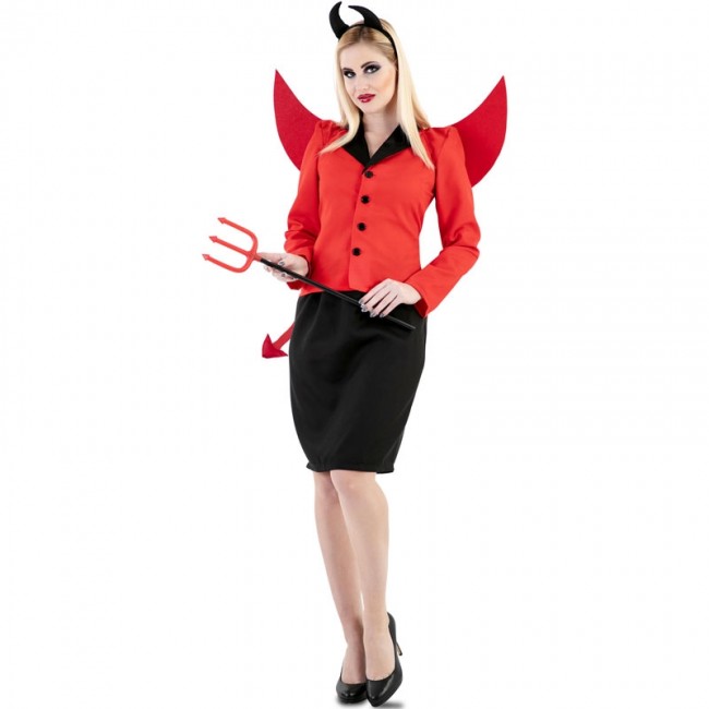 graduado Contento Razón ▷ Disfraz Doña Diabla para Mujer |【Envío Halloween en 24h】