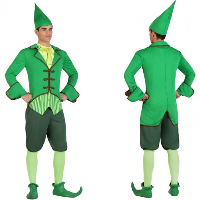 cuero idea vela Disfraz de Duende Verde Irlandés para hombre | Envío en 24h