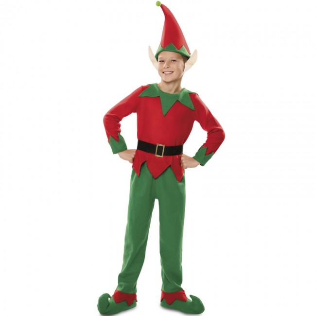 Muestra Maligno soltar ▷ Disfraz Elfo de Papá Noel para Niño de Navidad |【Envío en 24h】