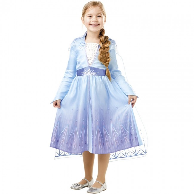 ▷ Disfraz Elsa Frozen 2 Classic para Niña【Envío en 24h】
