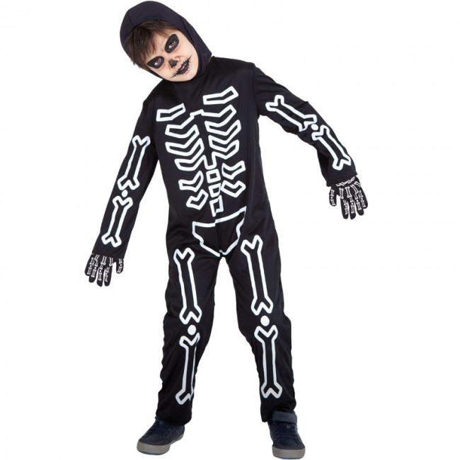Buzo laberinto amanecer ▷ Disfraz Esqueleto brillante para Niño |【Envío Halloween en 24h】