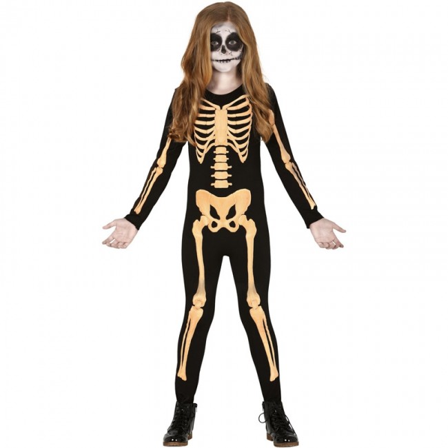 bibliotecario Aflojar Fantasía ▷ Disfraz Esqueleto Skull niña por solo 14,75€ | Envío en 24h