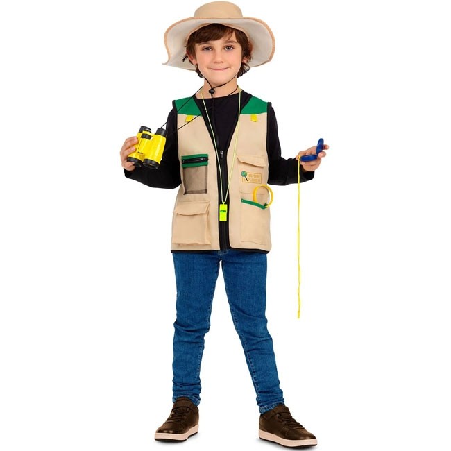 ▷ Disfraz Explorador con accesorios para Niño