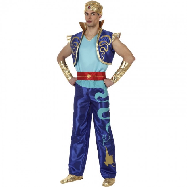 Disfraz Aladdin o Genio para adultos > Disfraces para Hombres > Disfraces  Cuentos y Dibujos para Hombre > Disfraces para Adultos