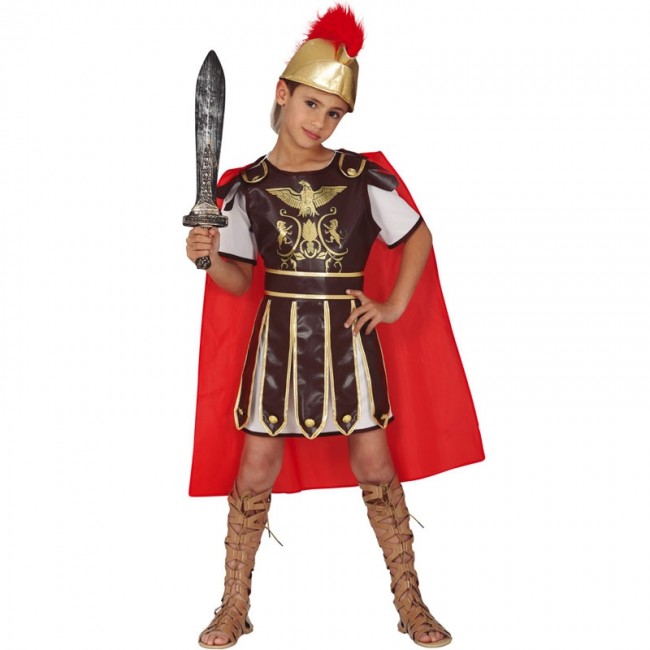 Mariscos bisonte Invitación ▷ Disfraz Gladiador Imperio Romano para Niño |【Envío en 24h】