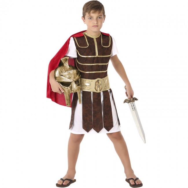 Armstrong Composición Educación moral ▷ Disfraz Gladiador Romano Espartano para Niño |【Envío en 24h】