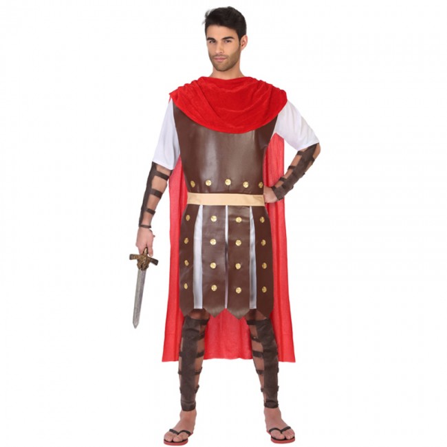 defensa Instalaciones dividir Disfraz de Gladiador Romano Circo para hombre | Envío en 24h