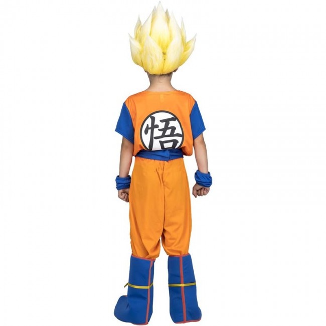 Marchito espalda Desplazamiento Disfraz Goku Super Saiyan Dragon Ball para niño - Envíos en 24h