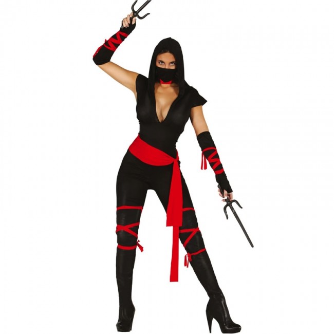 transmisión Orgullo persuadir ▷ Disfraz Guerrera Ninja para Mujer |【Envío en 24h】
