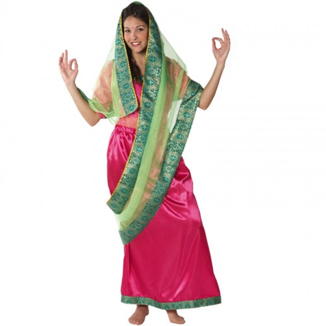 Disfraz de Hindú Bollywood Calcutta para mujer - Envío en 24h