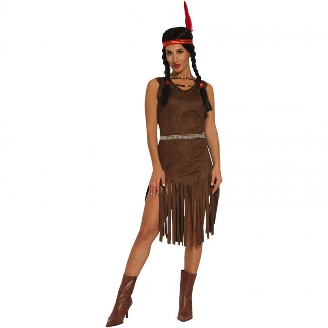 temperamento choque blusa ▷ Disfraz India Apache para Mujer |【Envío en 24h】