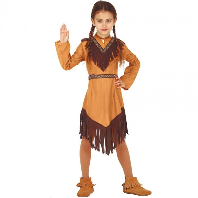 Precaución tono sabiduría ▷ Disfraz India Cheyenne para Niña |【Envío en 24h】