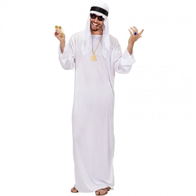 Disfraz de jeque árabe para hombre  Disfraces faciles hombre, Disfraces de  halloween para hombres, Disfraces hombre