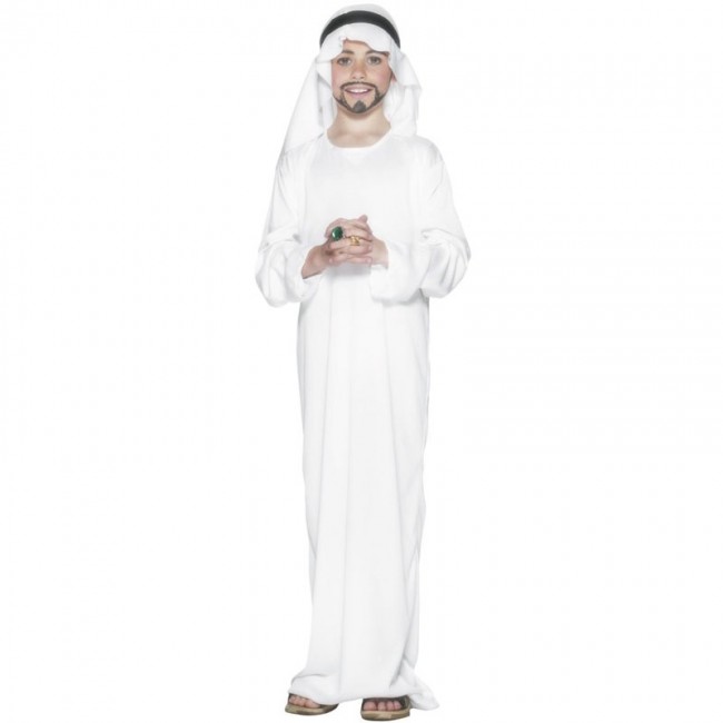 Habitar cepillo puerta ▷ Disfraz Jeque Árabe para Niño【Envío en 24h】