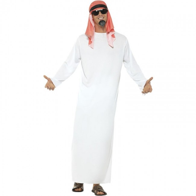 Disfraz de Jeque Árabe del Petróleo para Hombre