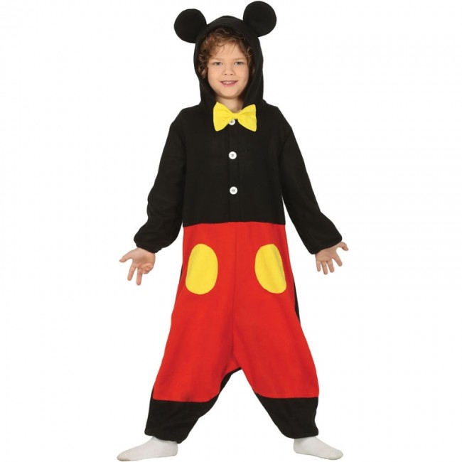 Realista Artefacto petróleo ▷ Disfraz Mickey Mouse Kigurumi para Niños |【Envío en 24h】