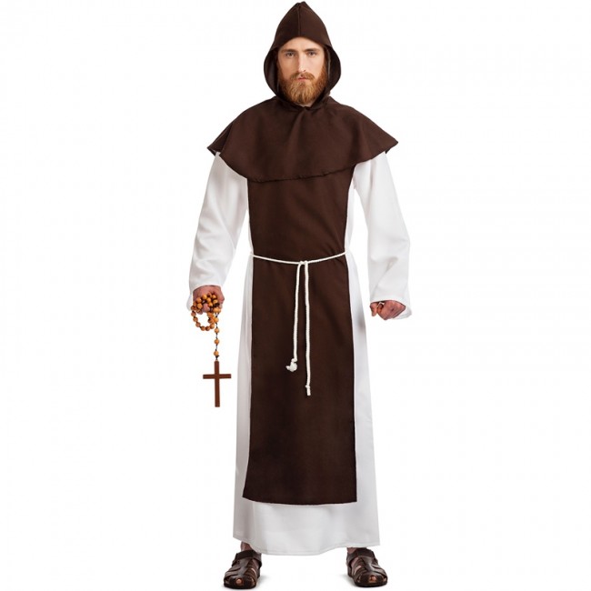 Llamarada margen Indomable Disfraz Monje Franciscano para Hombre - Envíos en 24h