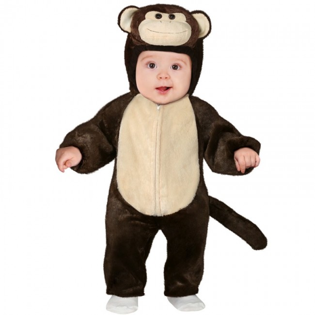 ▷ Disfraz Mono Chimpancé para Bebé