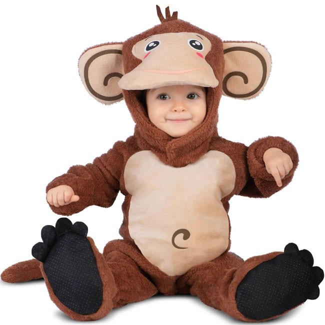 Disfraz de mono para niños pequeños, disfraz de Halloween para niñas o  niños, idea de regalo para bebés con tema de la jungla, disfraces para la  semana del libro -  España