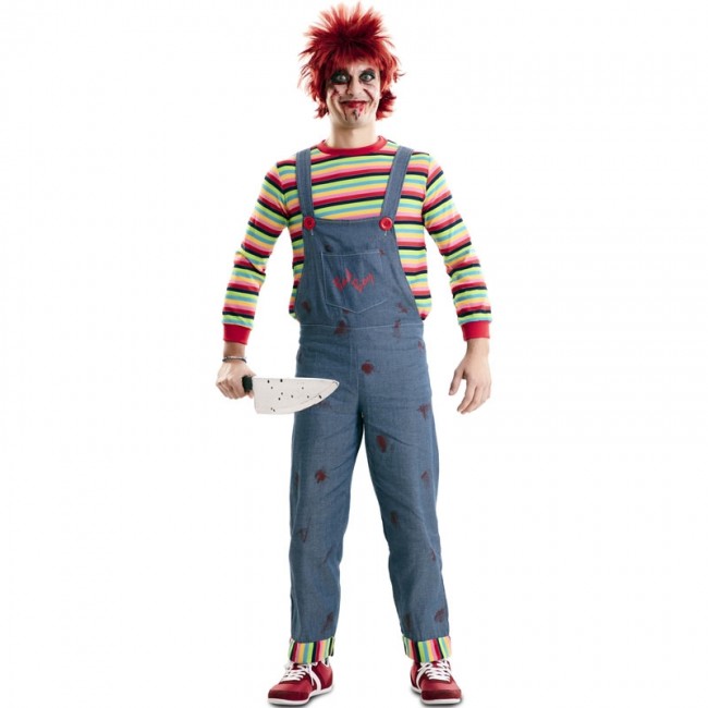 Disfraz Muñeco Diabólico Chucky adulto | Envío Halloween en 24h