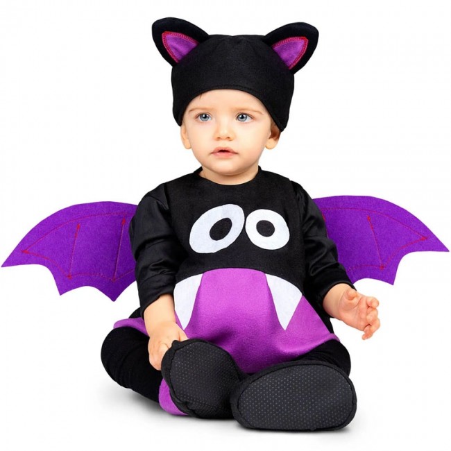 Disfraz Murciélago Divertido Para Bebé 【envío Halloween En 24h】