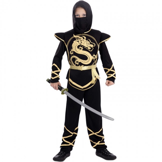 deberes Bergantín bandera nacional ▷ Disfraz Ninja Warrior para Niño |【Envío en 24h】