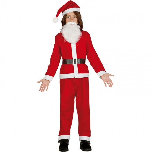 programa Continuación lo mismo Disfraz Papá Noel barato niño - Envíos Navidad en 24h