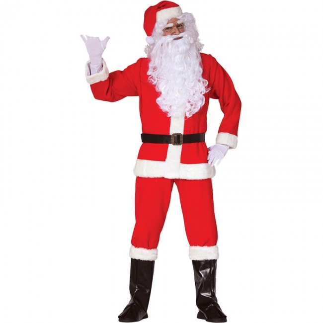 Alianza pescado Marco de referencia ▷ Disfraz Papá Noel deluxe para Hombre de Navidad |【Envío en 24h】