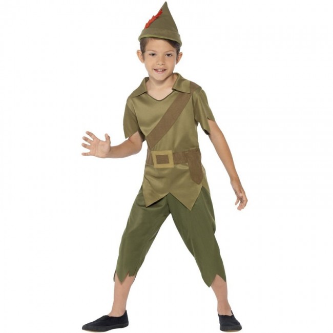 Ellos Ahuyentar grabadora ▷ Disfraz Peter Pan Neverland para Niño【Envío en 24h】