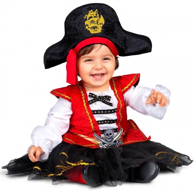 ▷ Disfraz Pirata caribeña para Bebé