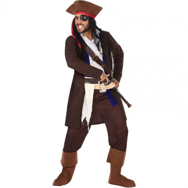multa túnel Serrado ▷ Disfraz Pirata Jack Sparrow para Hombre |【Envío en 24h】